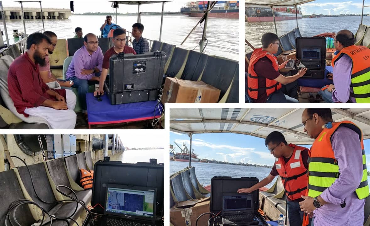 BATHYMETRY SURVEY ALONG PATENGA CONTAINER TERMINAL AND DOLPHIN JETTY AREA OF KARNAPHULI RIVER
